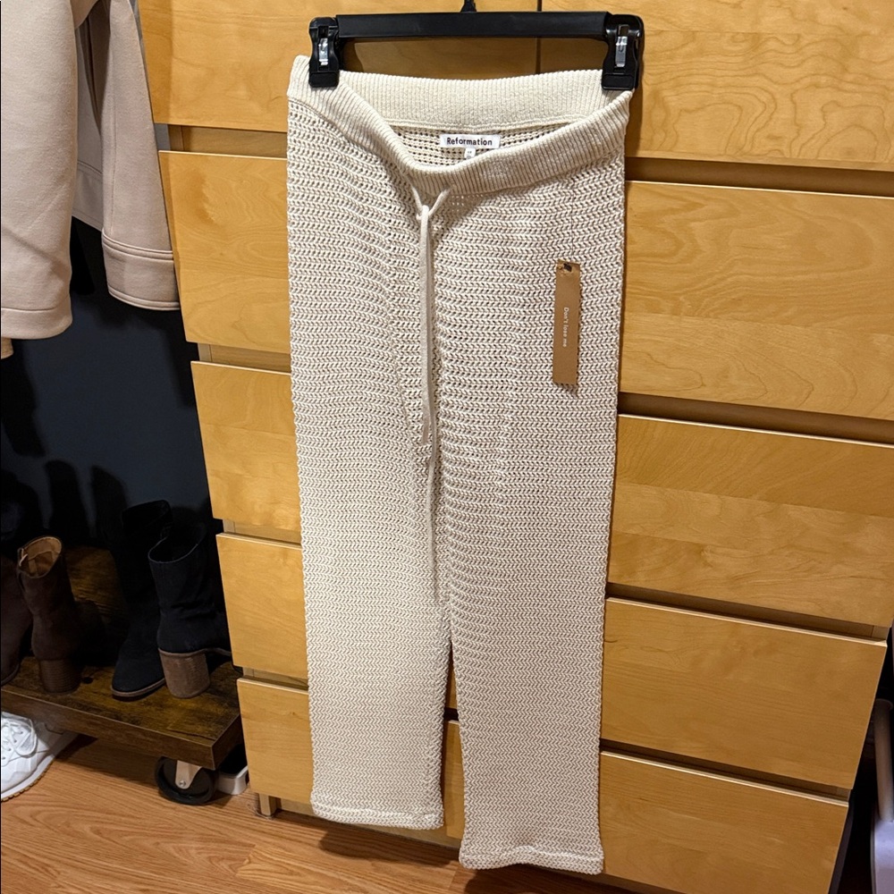 Reformation knit pants